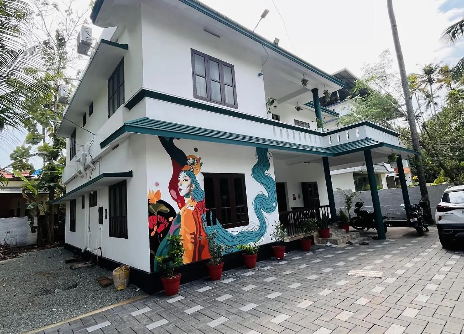 Homestay szállás Costa Cliff Apartman Varkala